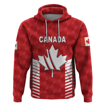 Custom Canada Crickehoodie Maple Leaf Unique Style Red