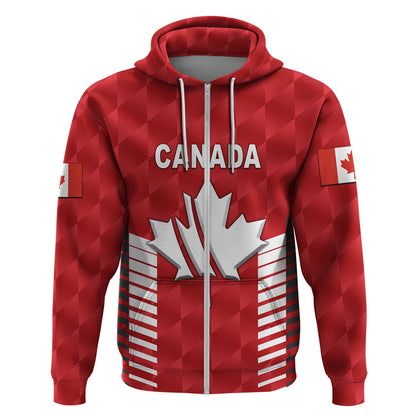Custom Canada Crickehoodie Maple Leaf Unique Style Red