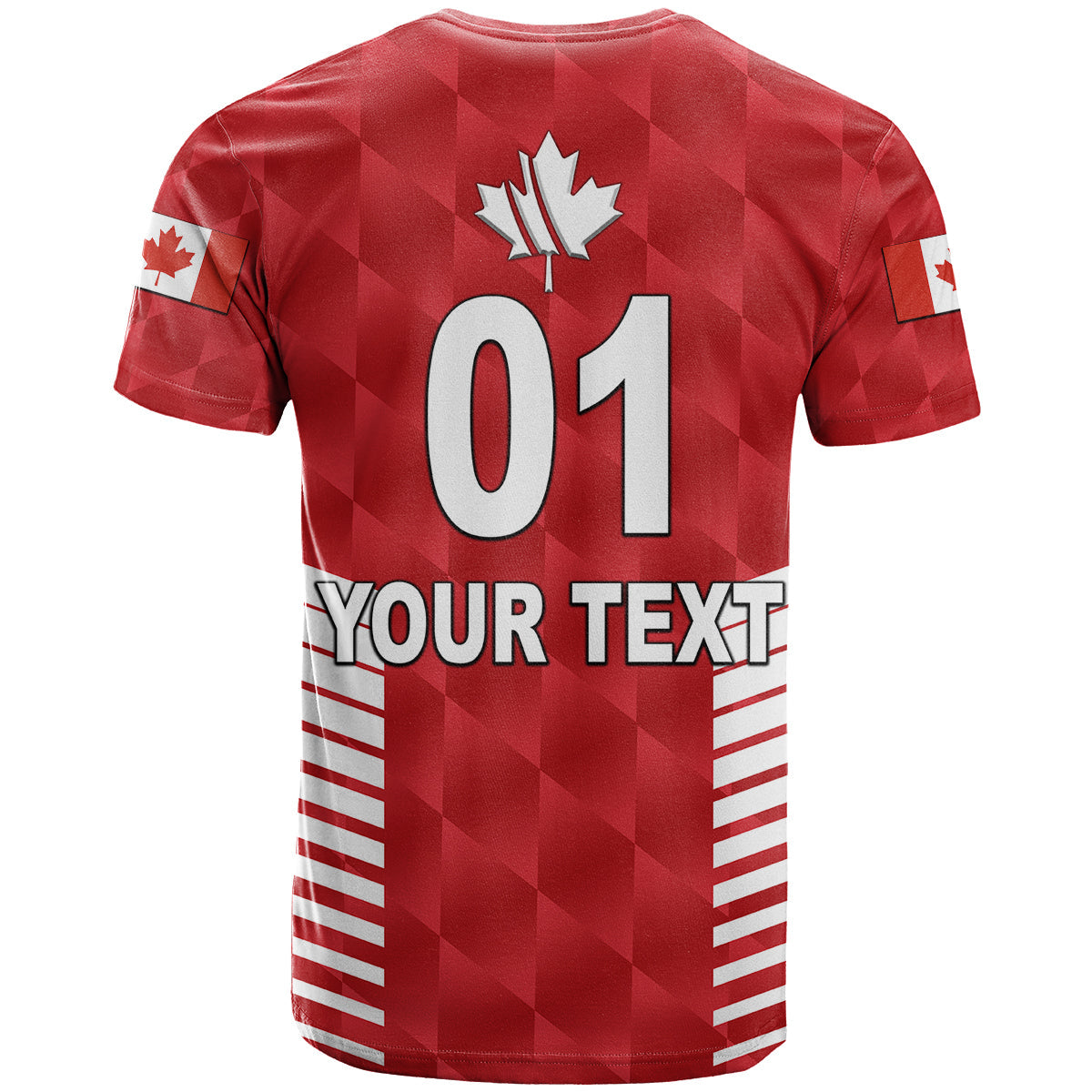 Custom Canada Cricket T Shirt Maple Leaf Unique Style Red