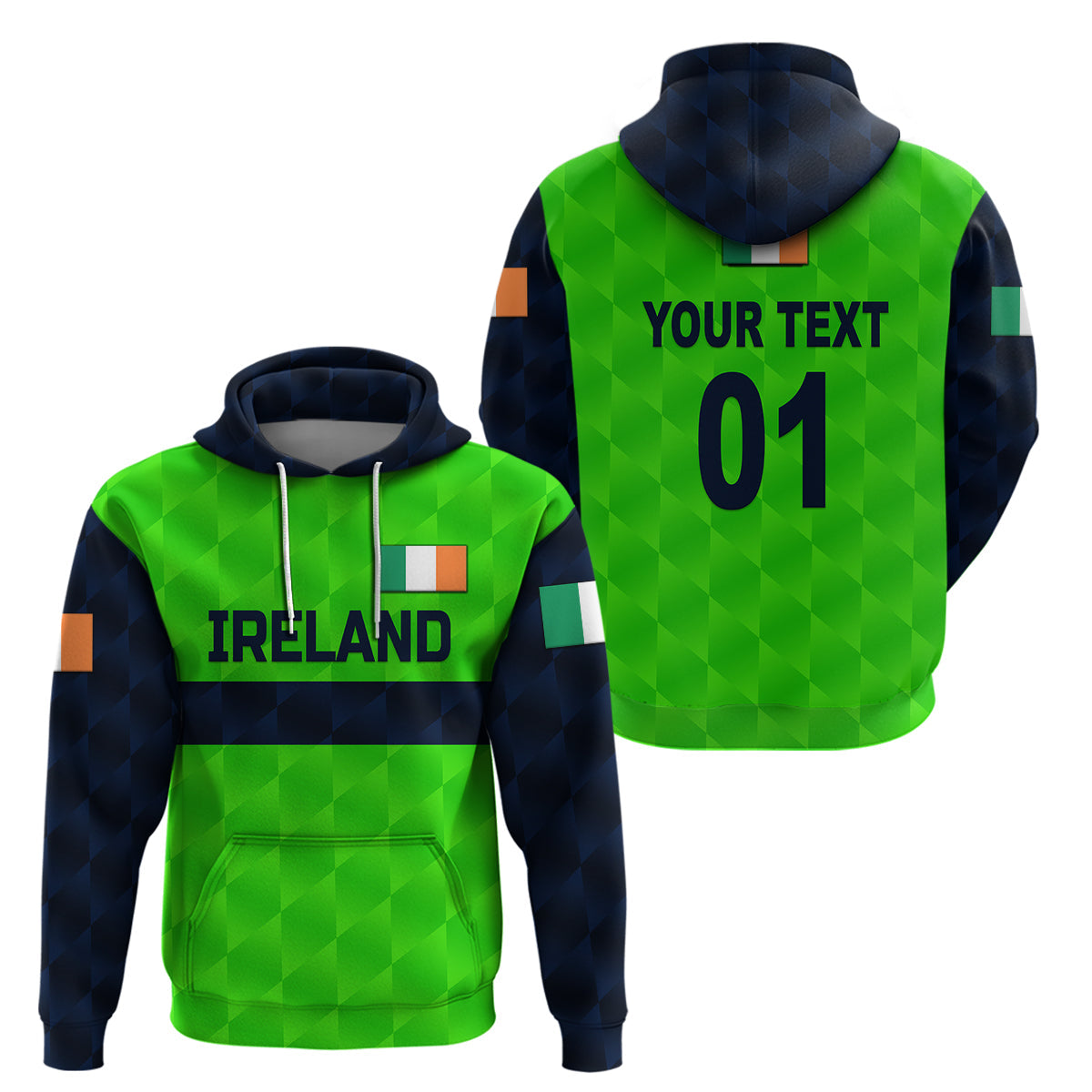 Custom Ireland CrickeHoodie Special Style