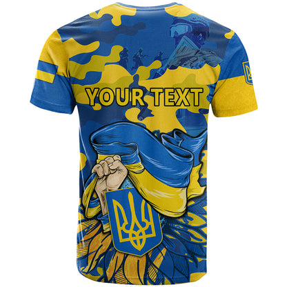Personalised Ukraine T Shirt Glory To Ukraine 32nd Independence Anniversary
