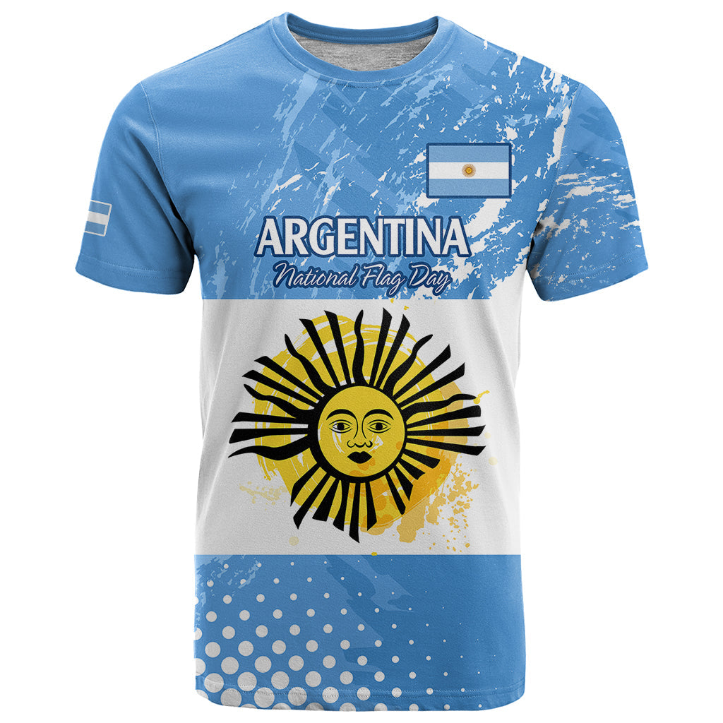 Argentina National Flag Day T Shirt Da de la Bandera Nacional