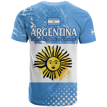 Argentina National Flag Day T Shirt Da de la Bandera Nacional