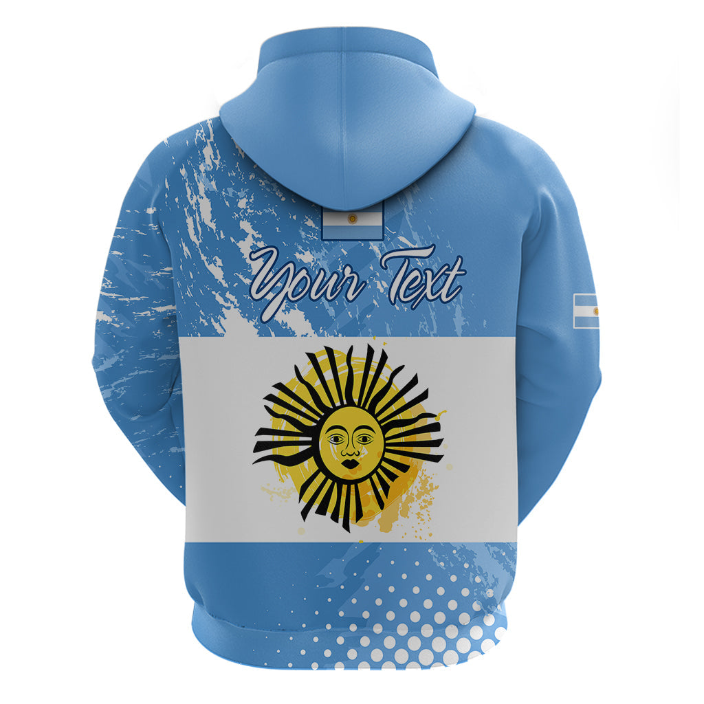 Custom Argentina National Flag Day Hoodie Da de la Bandera Nacional