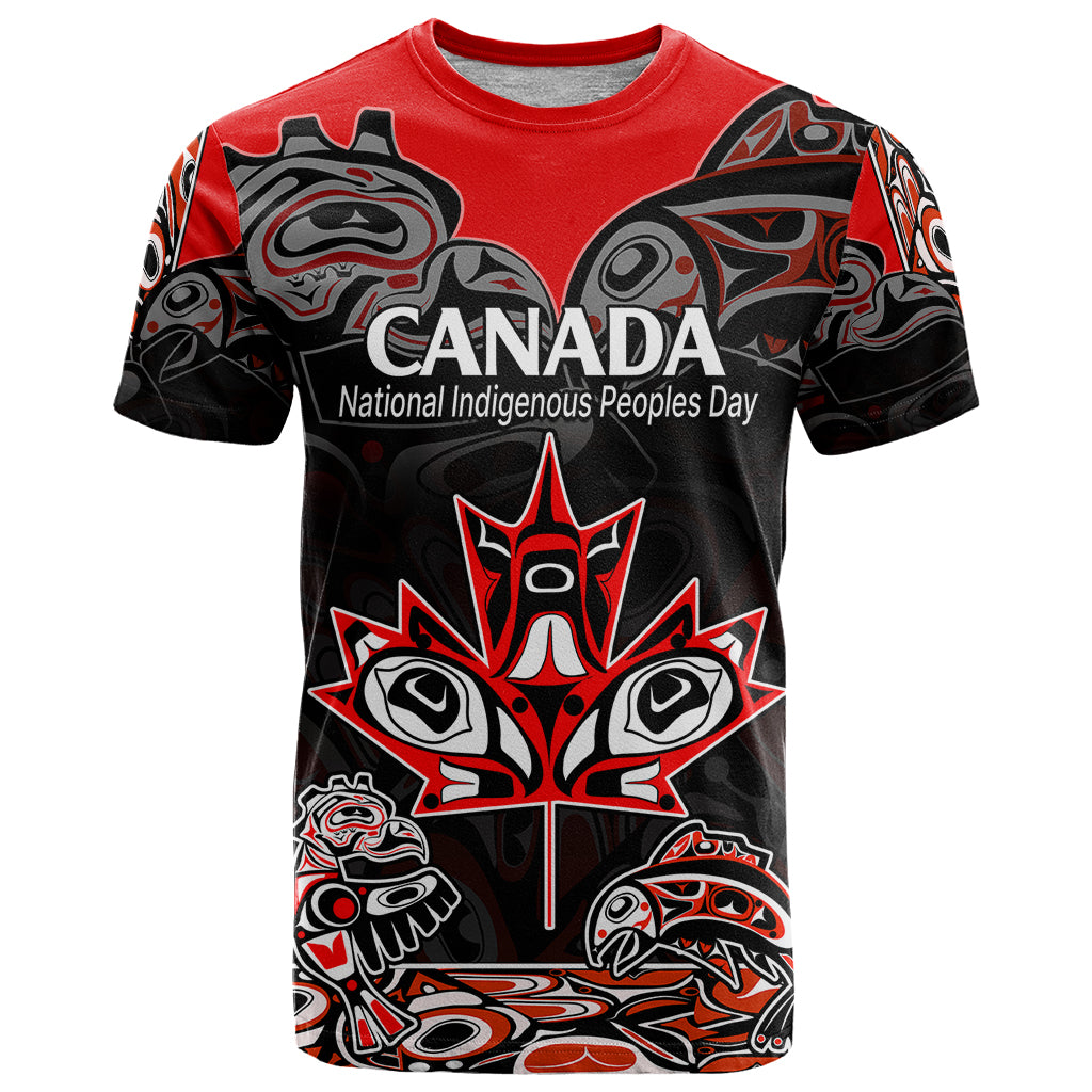 Canada National Aboriginal Day T Shirt Indigenous Art Stylization
