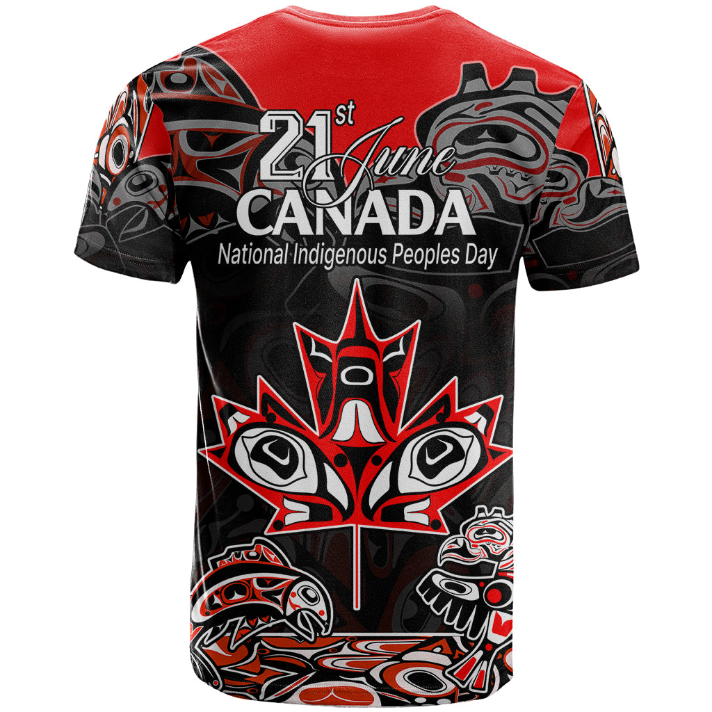 Canada National Aboriginal Day T Shirt Indigenous Art Stylization