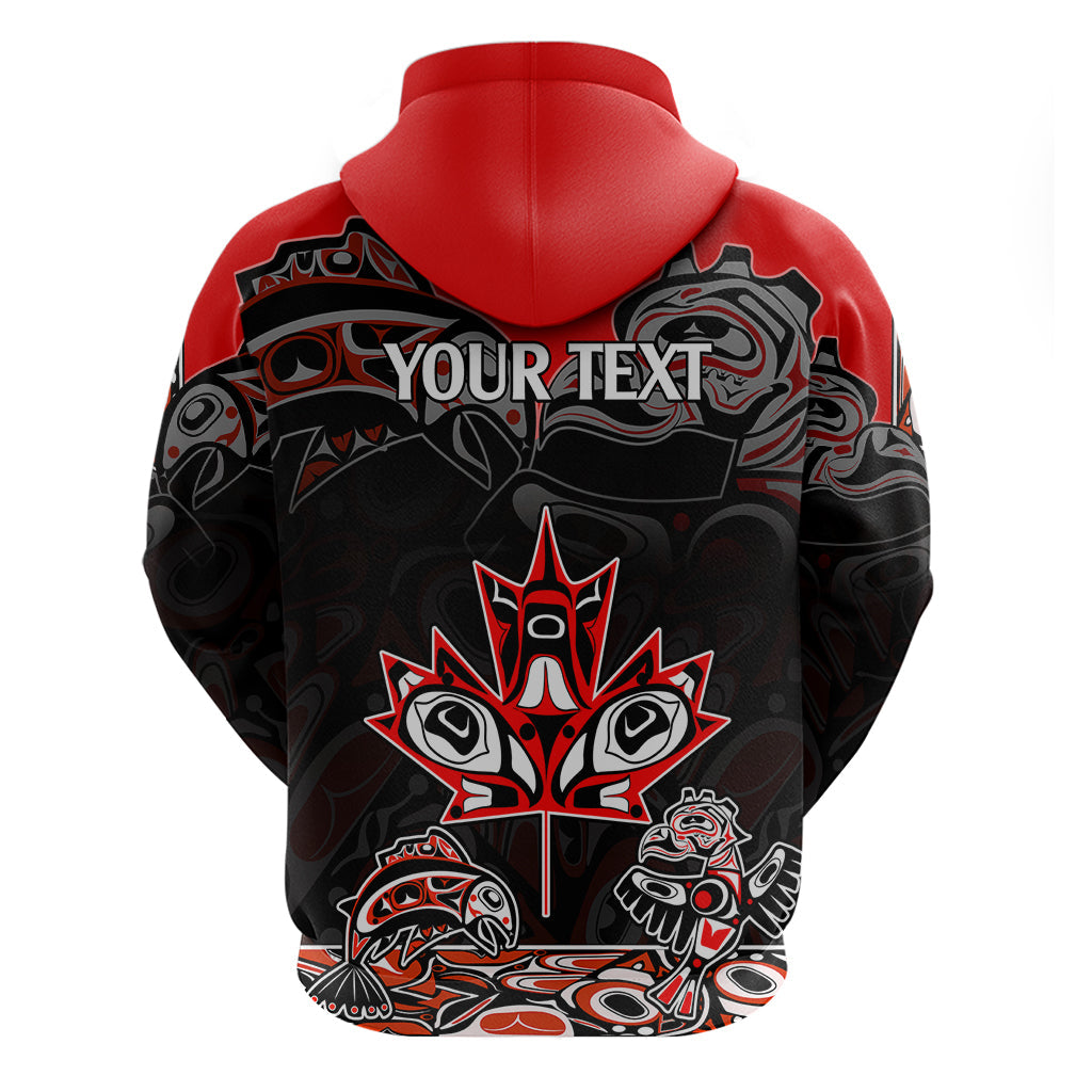 Custom Canada National Aboriginal Day Hoodie Indigenous Art Stylization
