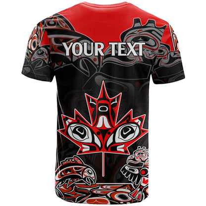 Custom Canada National Aboriginal Day T Shirt Indigenous Art Stylization