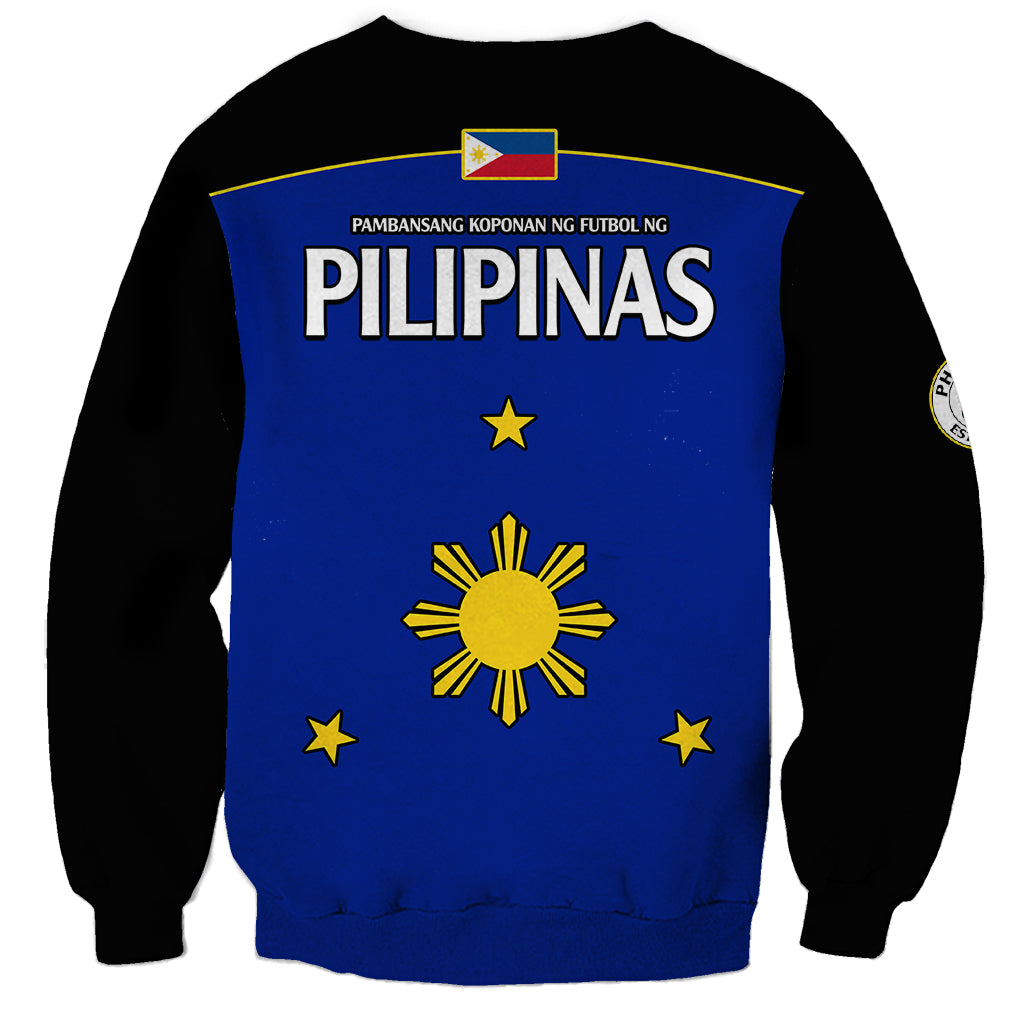Philippines Concept Home Football Sweatshirt Pilipinas Flag Black Style 2023