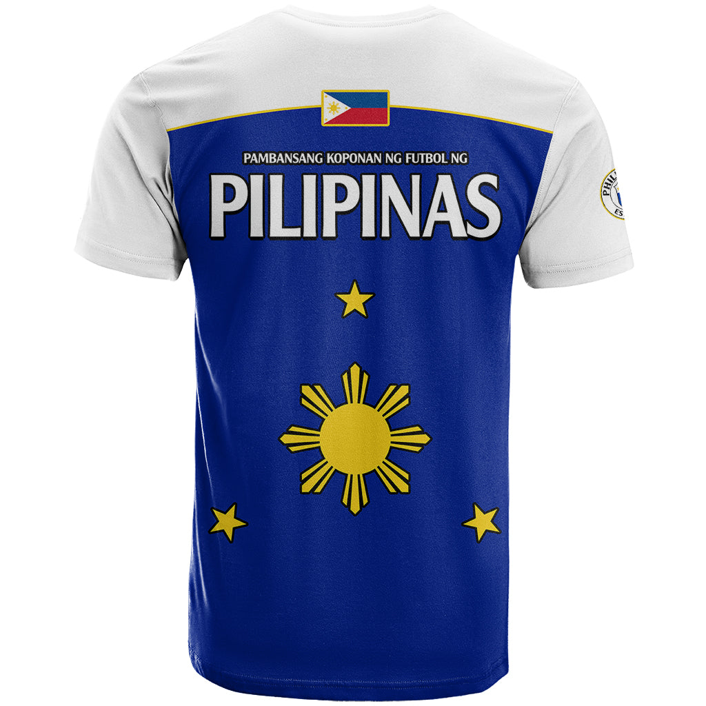 Philippines Concept Home Football T Shirt Pilipinas Flag White Style 2023