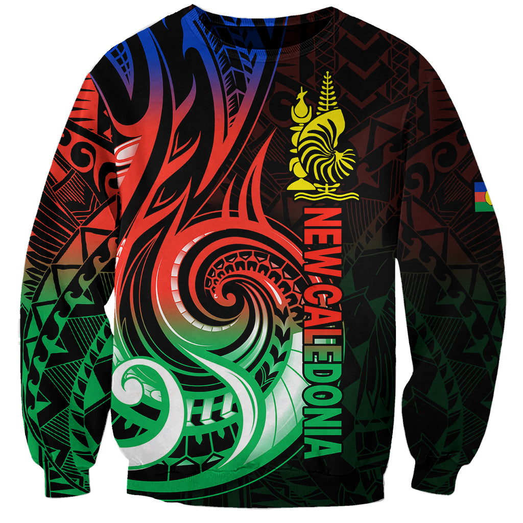 New Caledonia Sweatshirt Emblem Nautilus Shell