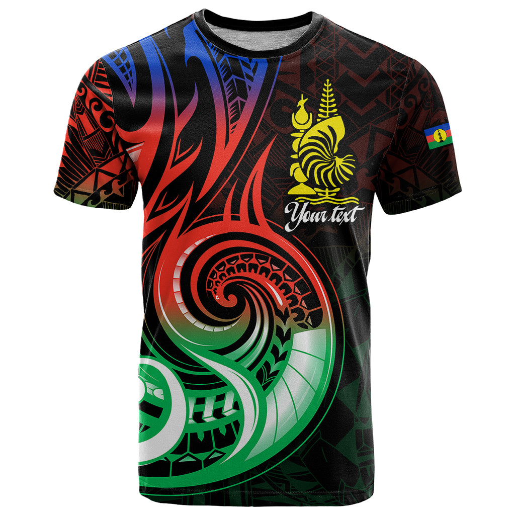 (Custom Personalised) New Caledonia T Shirt Emblem Nautilus Shell