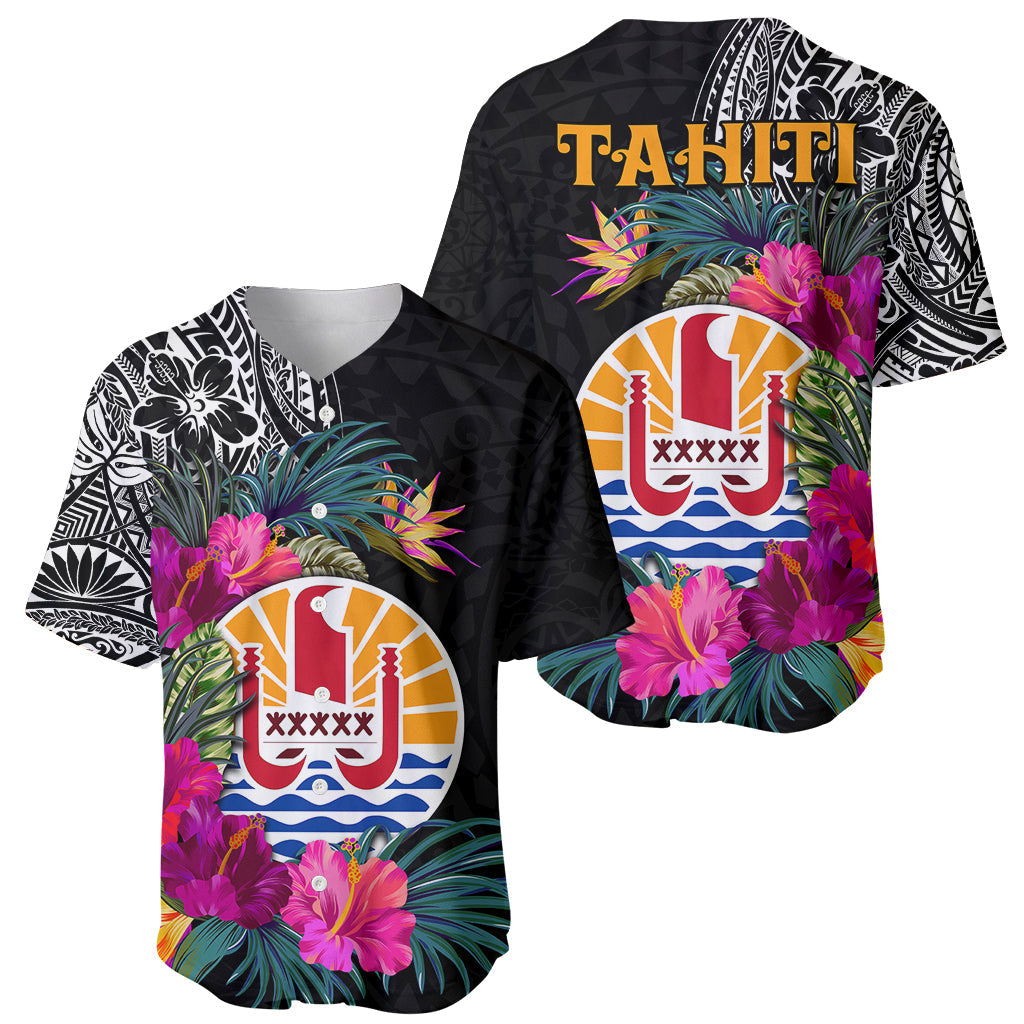 Tahiti Island Baseball Jersey French Polynesian Tropical