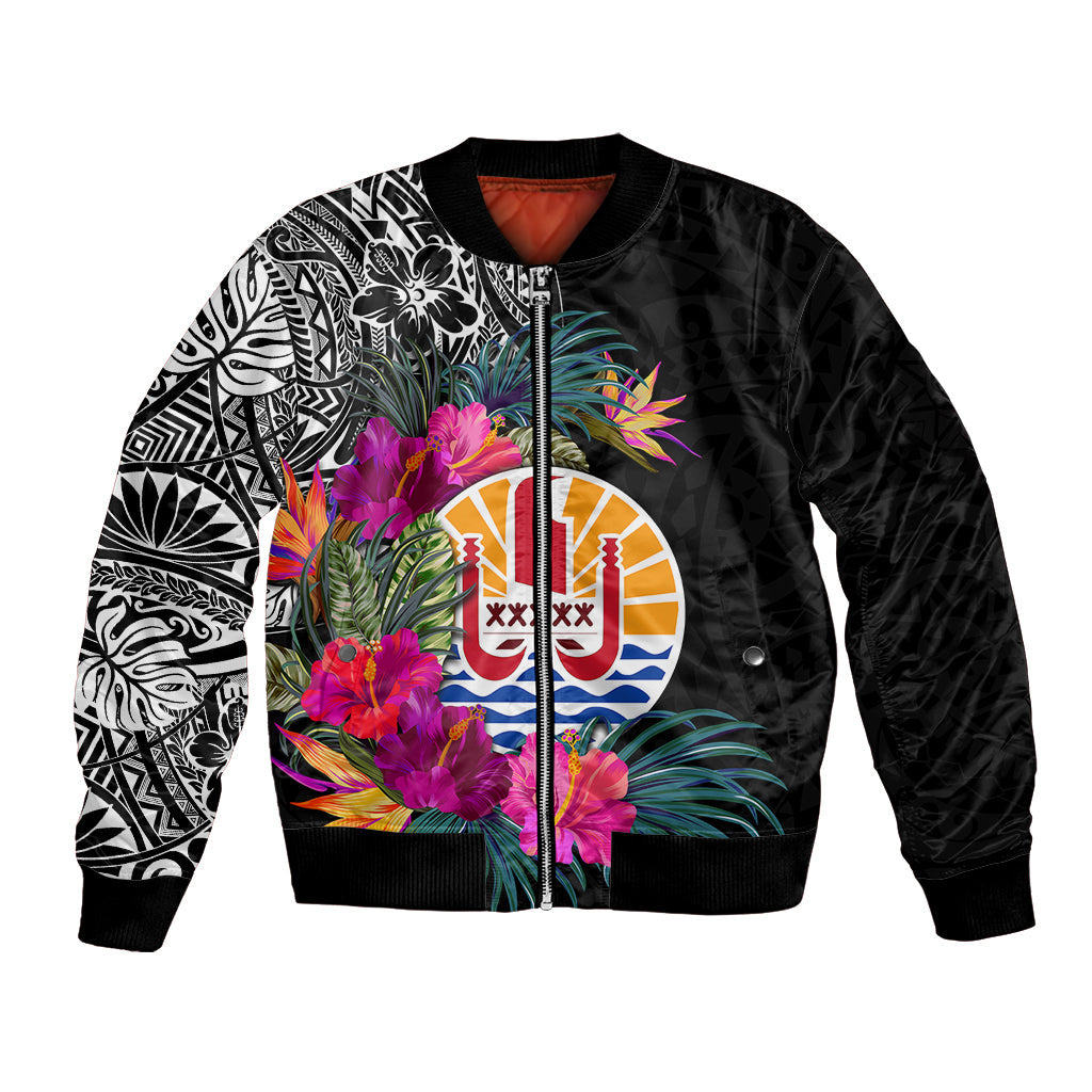 Tahiti Island Bomber Jacket French Polynesian Tropical