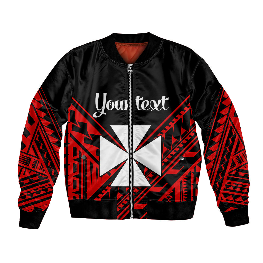 (Custom Personalised) Wallis et Futuna Bomber Jacket Happy Independence Day