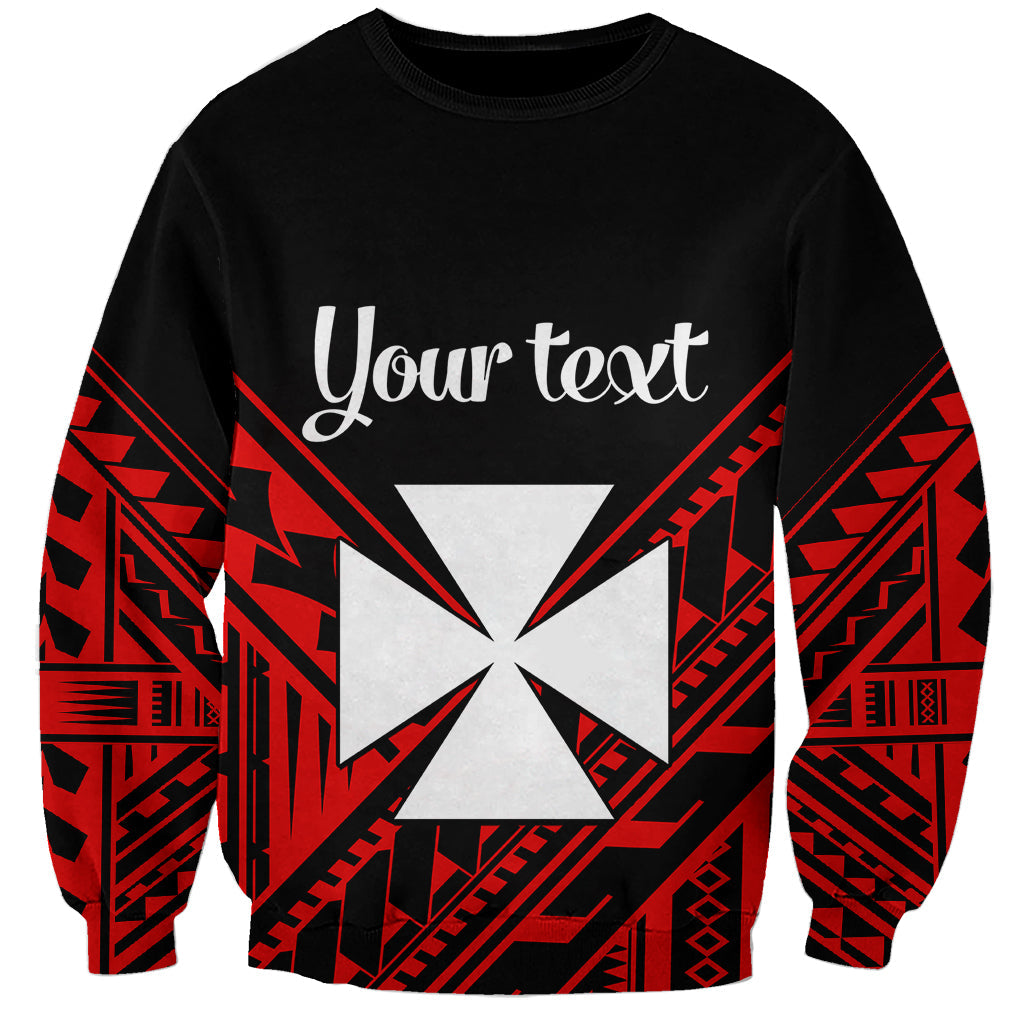 Custom Personalised Wallis et Futuna Sweatshirt Happy Independence Day