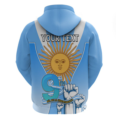 Custom Argentina Hoodie Independence Day