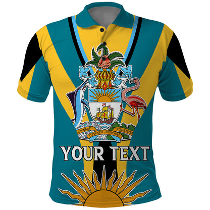 Custom Bahamas Atlantis Polo Shirt Independence Day