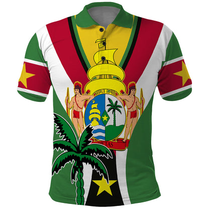 Suriname Polo Shirt Emancipation Day