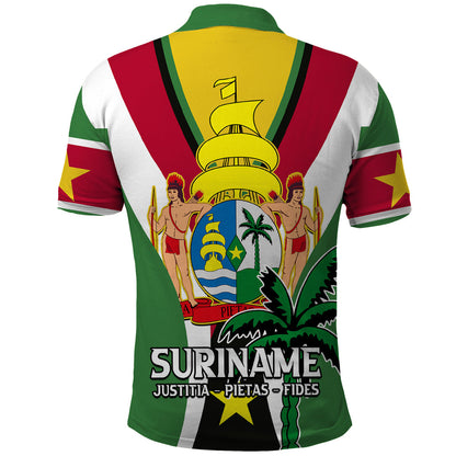 Suriname Polo Shirt Emancipation Day