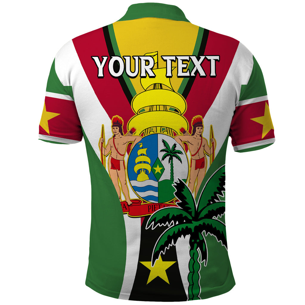 Custom Suriname Polo Shirt Emancipation Day