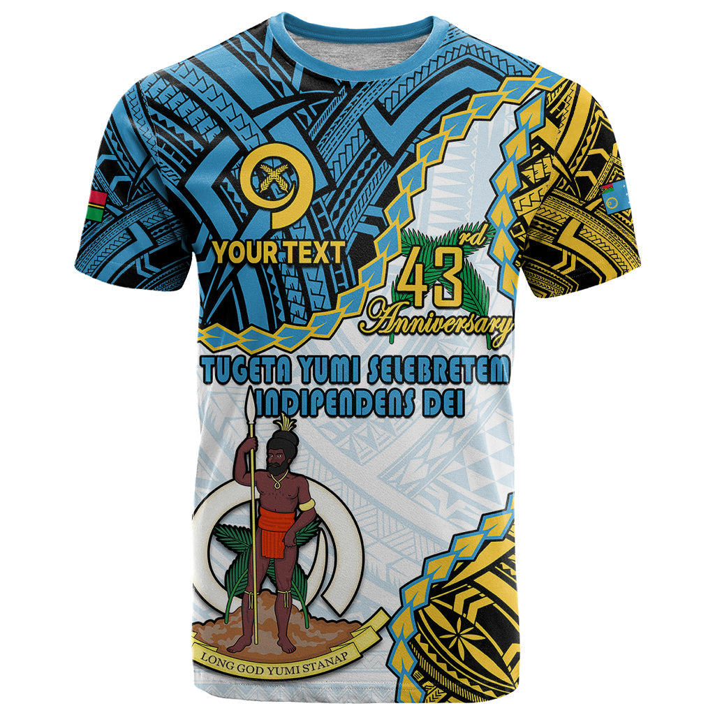  Sanma Province 43rd Anniversary Vanuatu T Shirt Tugeta Yumi Selebretem Indipendens Dei