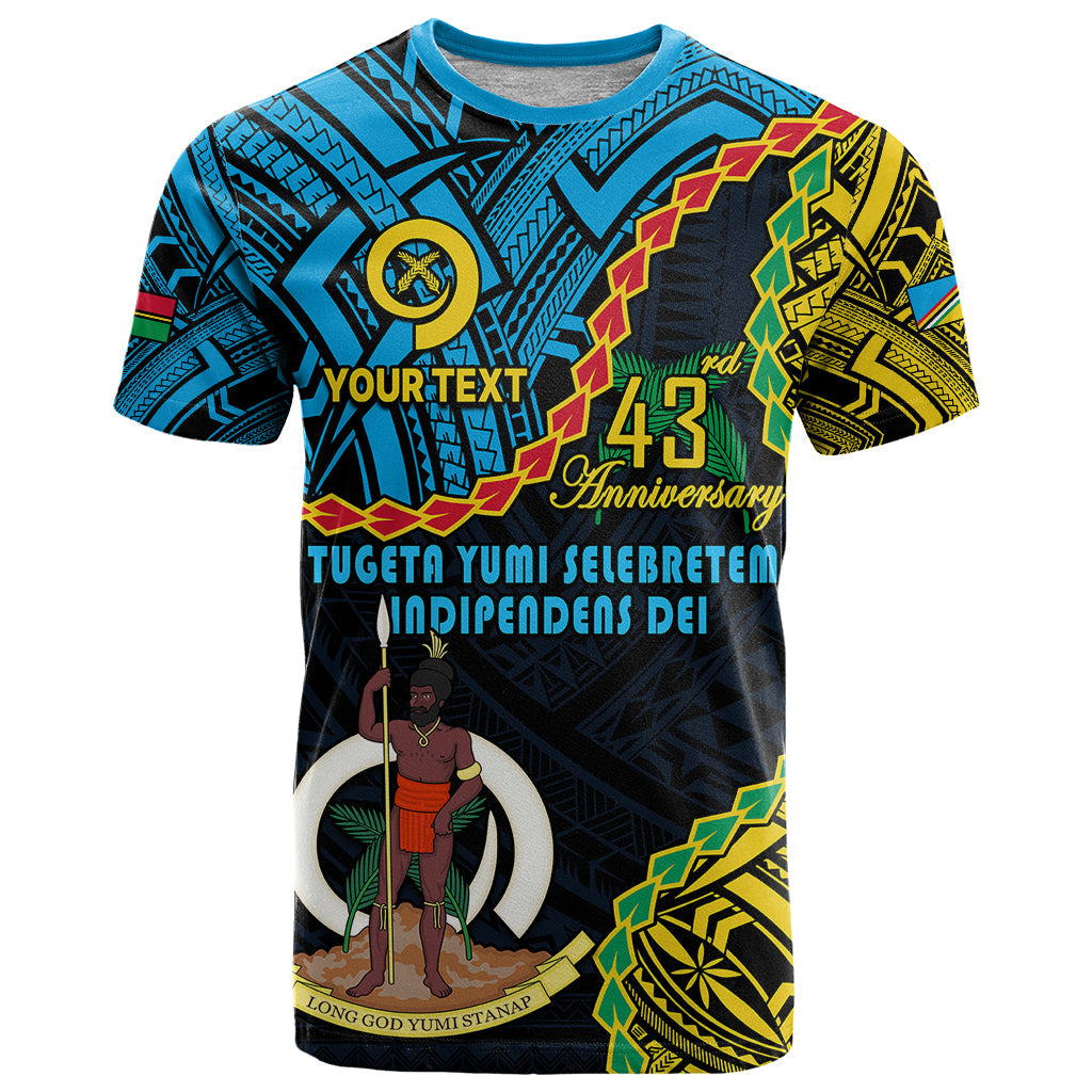  Torba Province 43rd Anniversary Vanuatu T Shirt Tugeta Yumi Selebretem Indipendens Dei