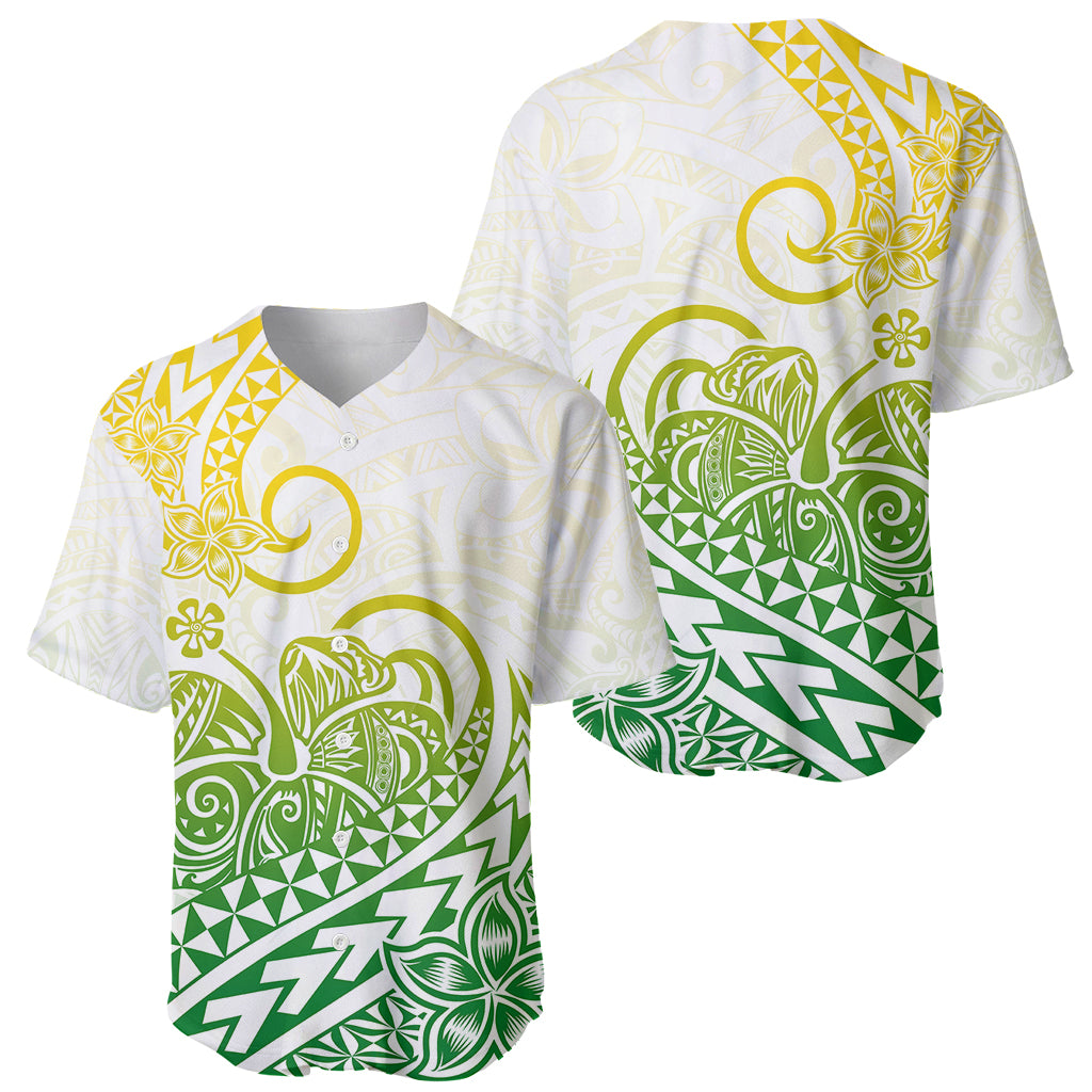 Polynesian Baseball Jersey Tribal Tattoo Gradient 01 Screen Color