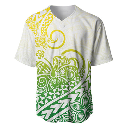 Polynesian Baseball Jersey Tribal Tattoo Gradient 01 Screen Color