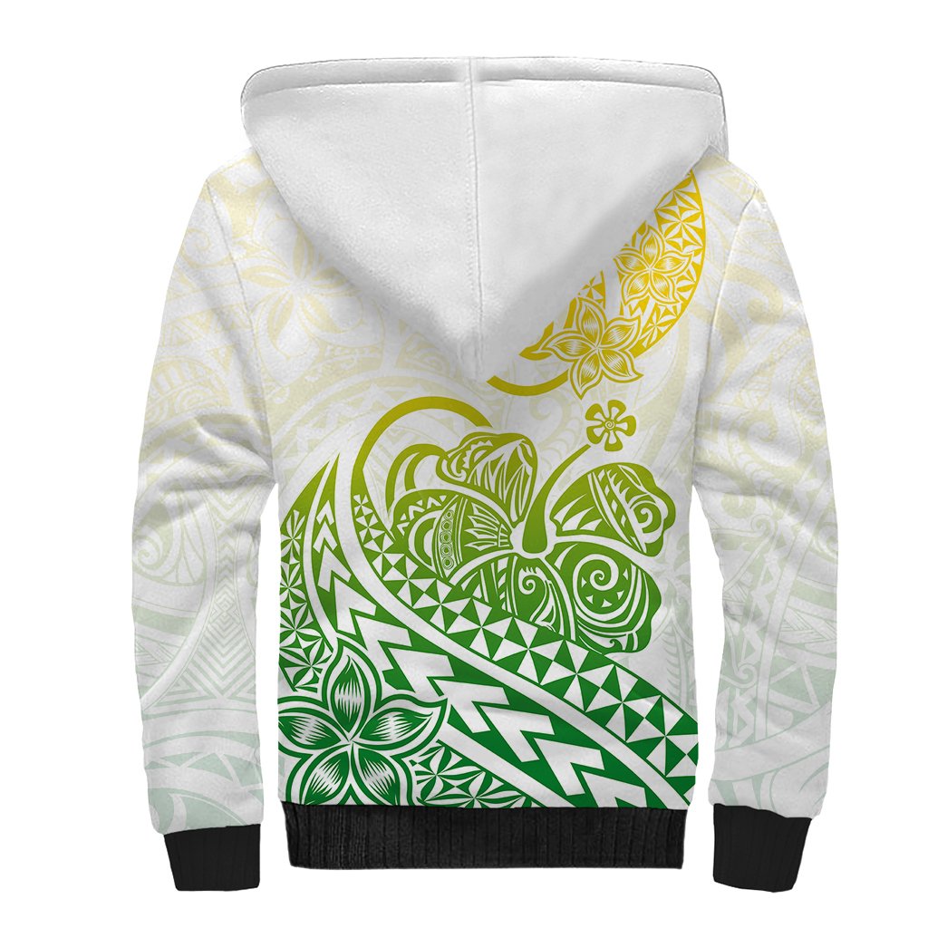 Polynesian Sherpa Hoodie Tribal Tattoo Gradient 01 Screen Color