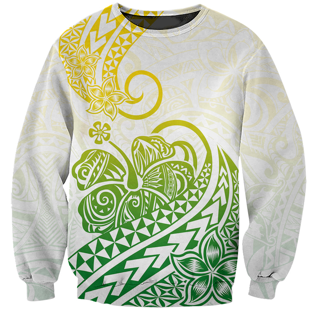 Polynesian Sweatshirt Tribal Tattoo Gradient 01 Screen Color