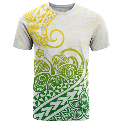 Polynesian T Shirt Tribal Tattoo Gradient 01 Screen Color