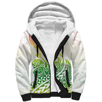 Polynesian Sherpa Hoodie Tribal Tattoo Gradient 02 Screen Color