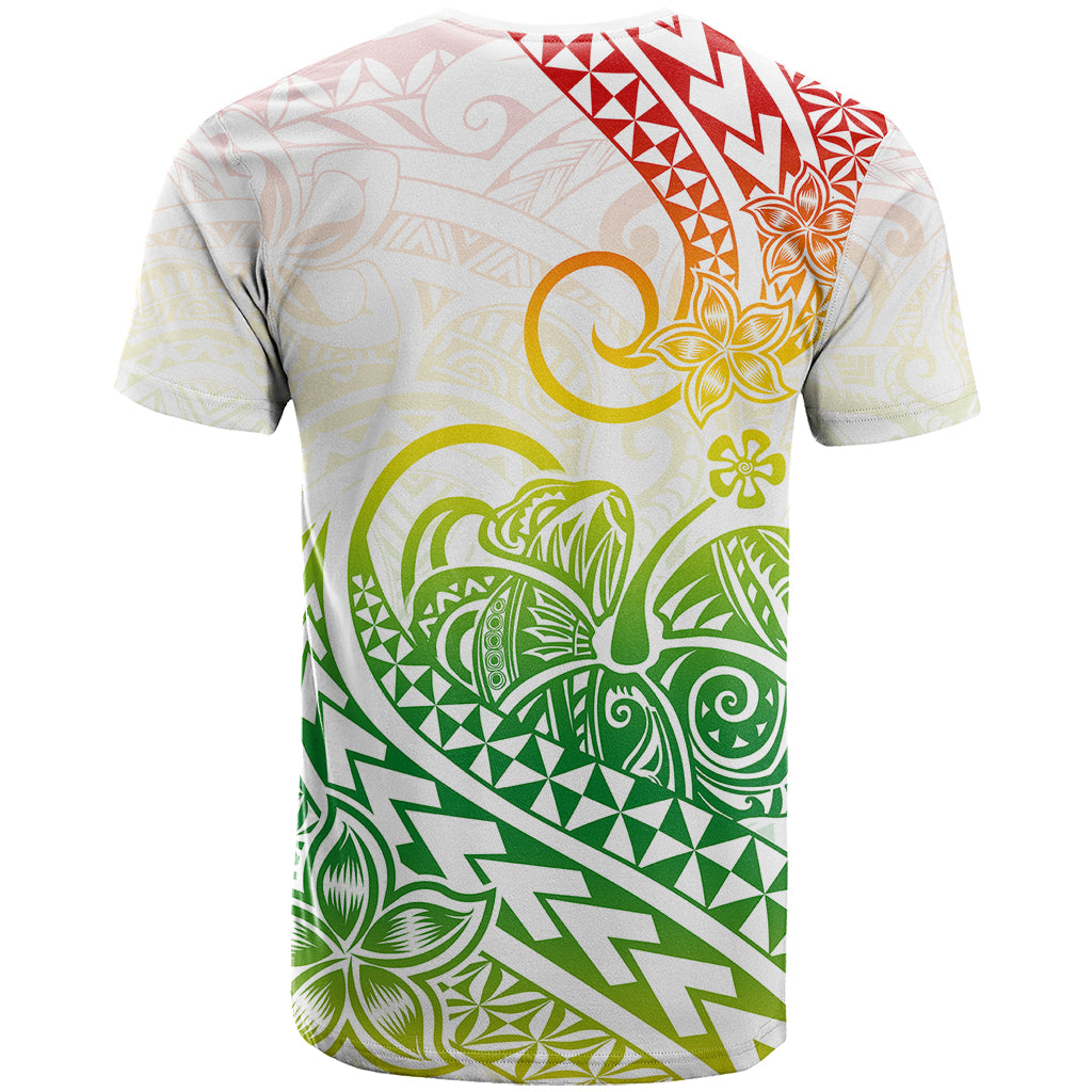 Polynesian T Shirt Tribal Tattoo Gradient 02 Screen Color