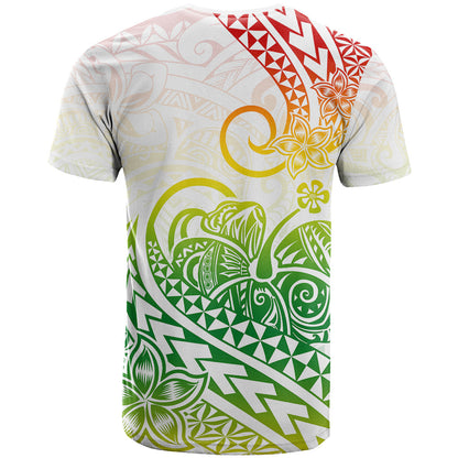 Polynesian T Shirt Tribal Tattoo Gradient 02 Screen Color