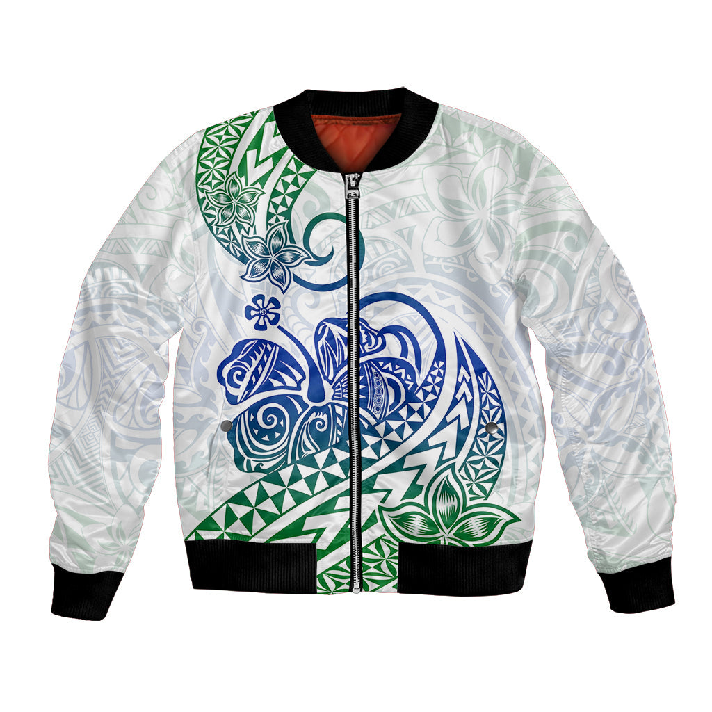 Polynesian Bomber Jacket Tribal Tattoo Gradient 03 Screen Color
