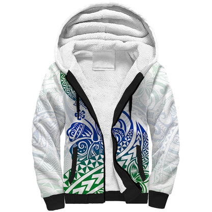 Polynesian Sherpa Hoodie Tribal Tattoo Gradient 03 Screen Color