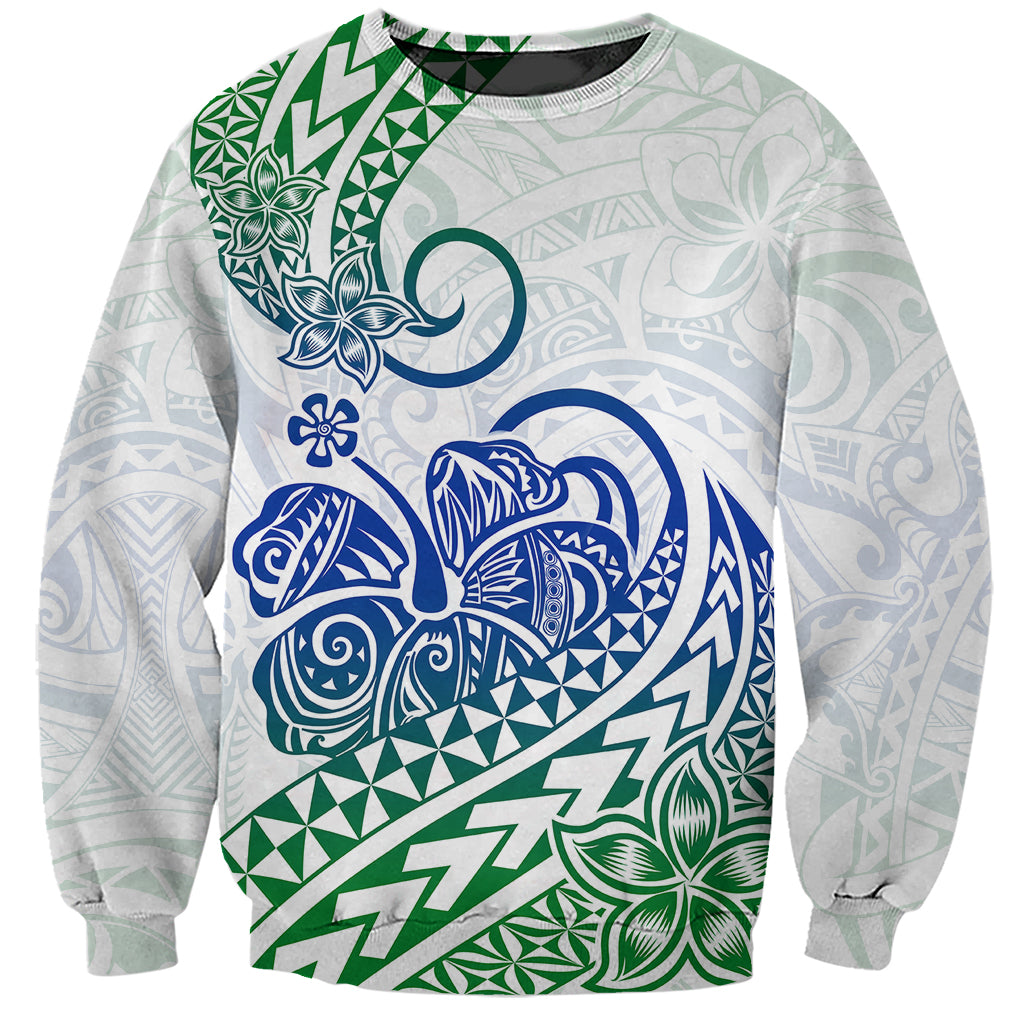 Polynesian Sweatshirt Tribal Tattoo Gradient 03 Screen Color
