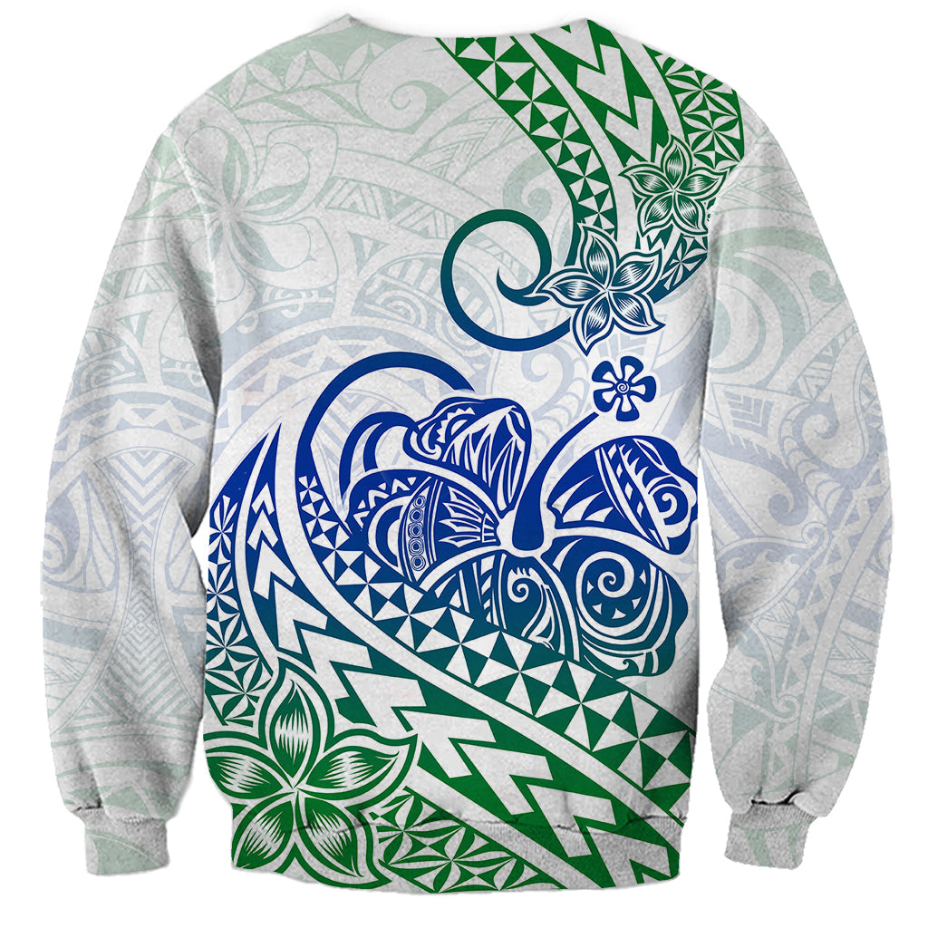 Polynesian Sweatshirt Tribal Tattoo Gradient 03 Screen Color