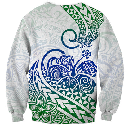 Polynesian Sweatshirt Tribal Tattoo Gradient 03 Screen Color