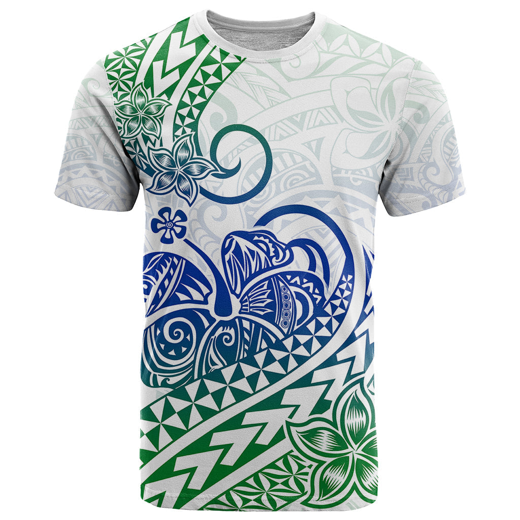 Polynesian T Shirt Tribal Tattoo Gradient 03 Screen Color