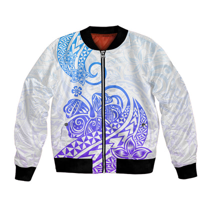 Polynesian Bomber Jacket Tribal Tattoo Gradient 04 Screen Color