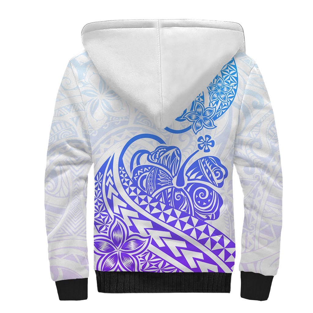 Polynesian Sherpa Hoodie Tribal Tattoo Gradient 04 Screen Color