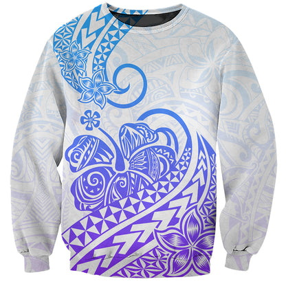 Polynesian Sweatshirt Tribal Tattoo Gradient 04 Screen Color