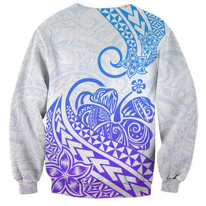 Polynesian Sweatshirt Tribal Tattoo Gradient 04 Screen Color