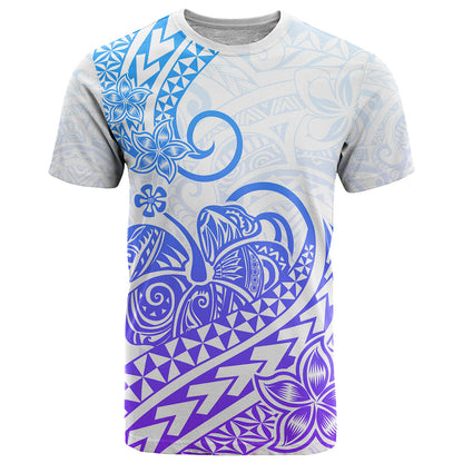 Polynesian T Shirt Tribal Tattoo Gradient 04 Screen Color
