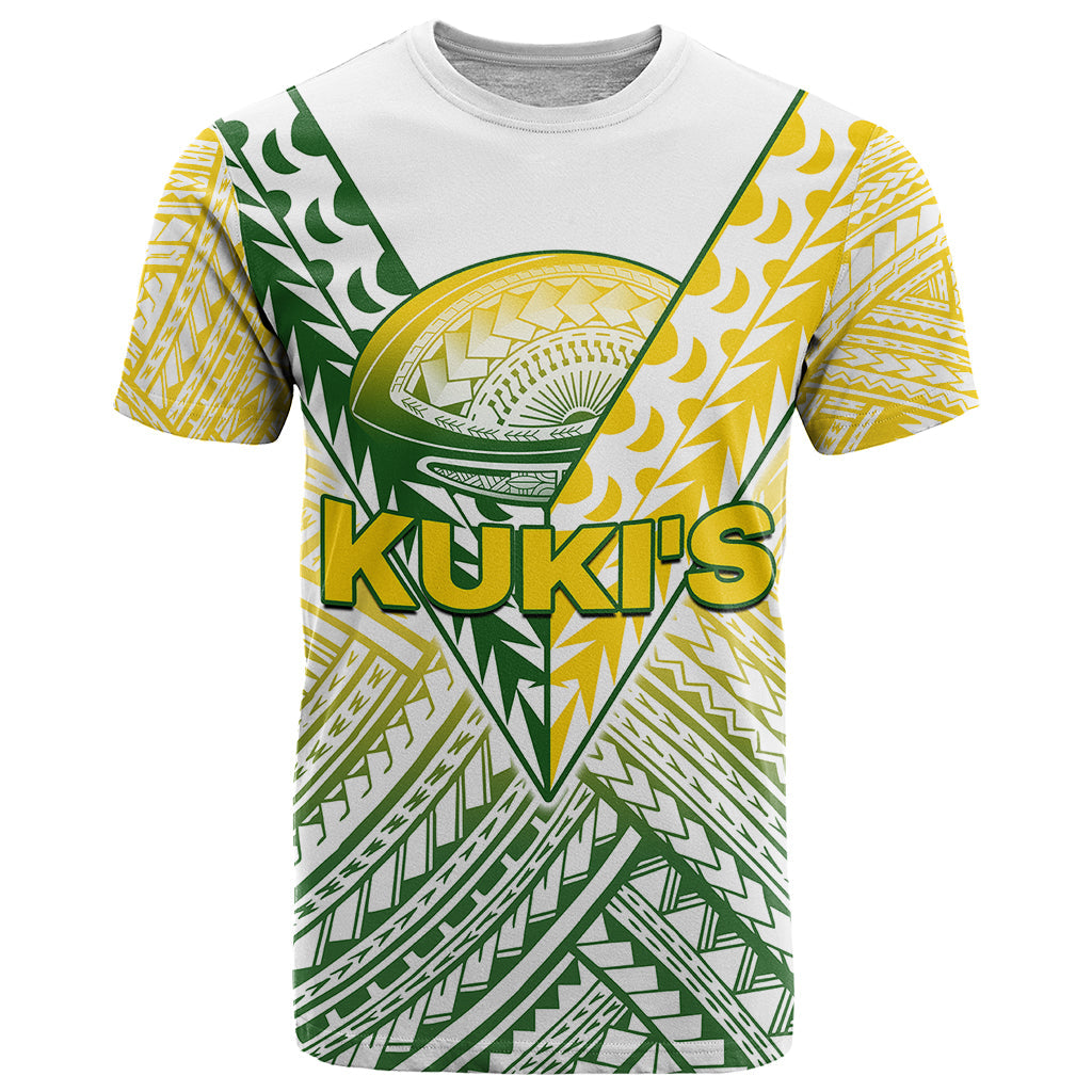 The Kuki's Cook Islands Rugby T Shirt Be Unique Vibe White