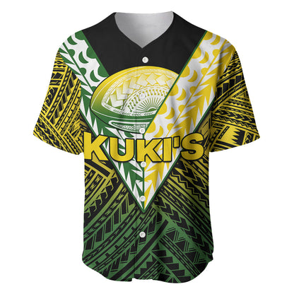 The Kuki's Cook Islands Rugby Baseball Jersey Be Unique Vibe Black