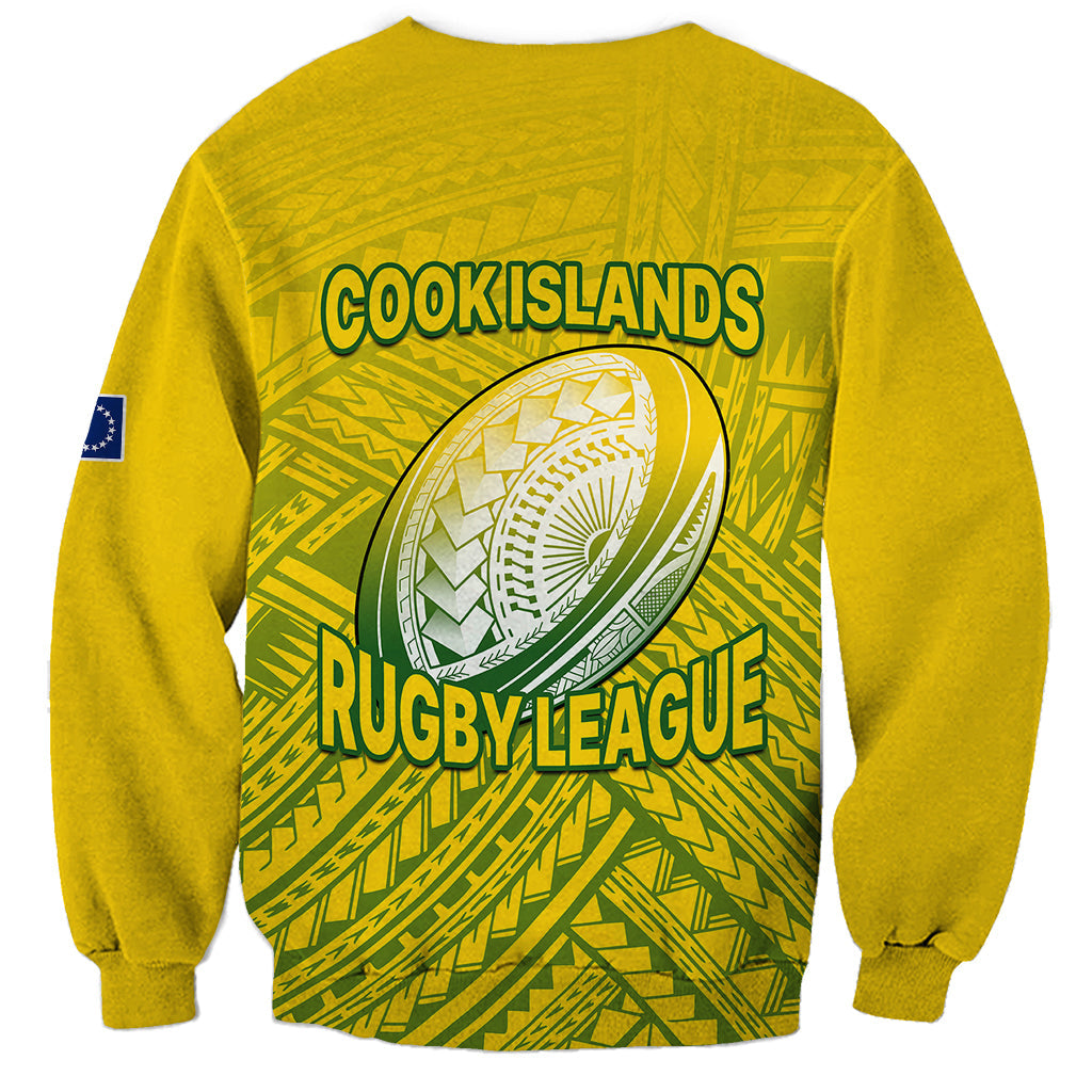 The Kuki's Cook Islands Rugby Sweatshirt Be Unique Vibe Yellow