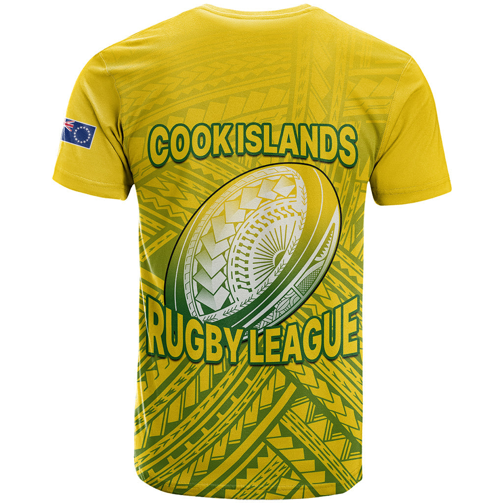 The Kuki's Cook Islands Rugby T Shirt Be Unique Vibe Yellow